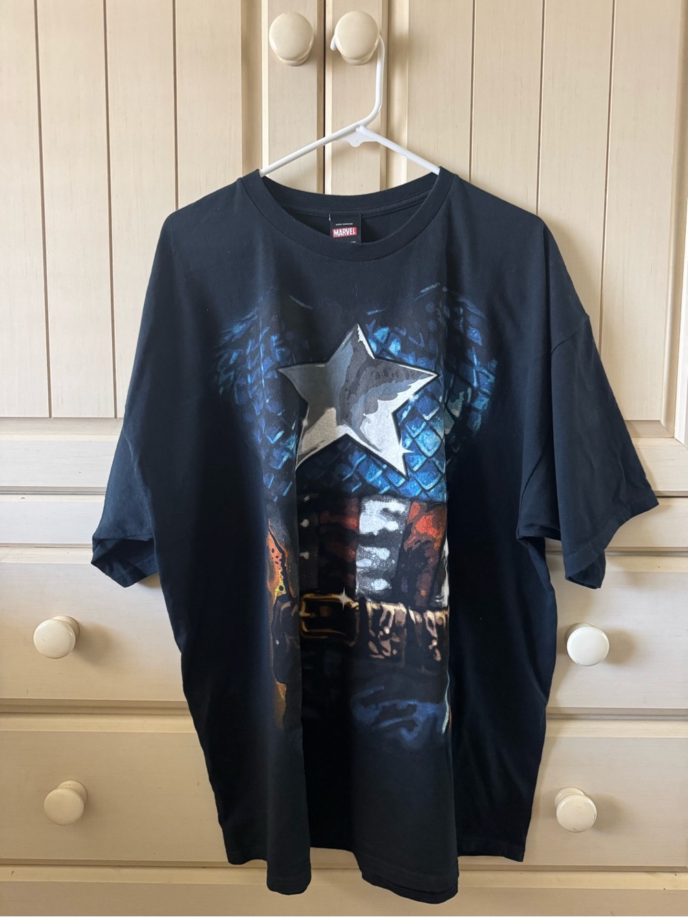 MAD Engine Black Captain Star Graphic Tee